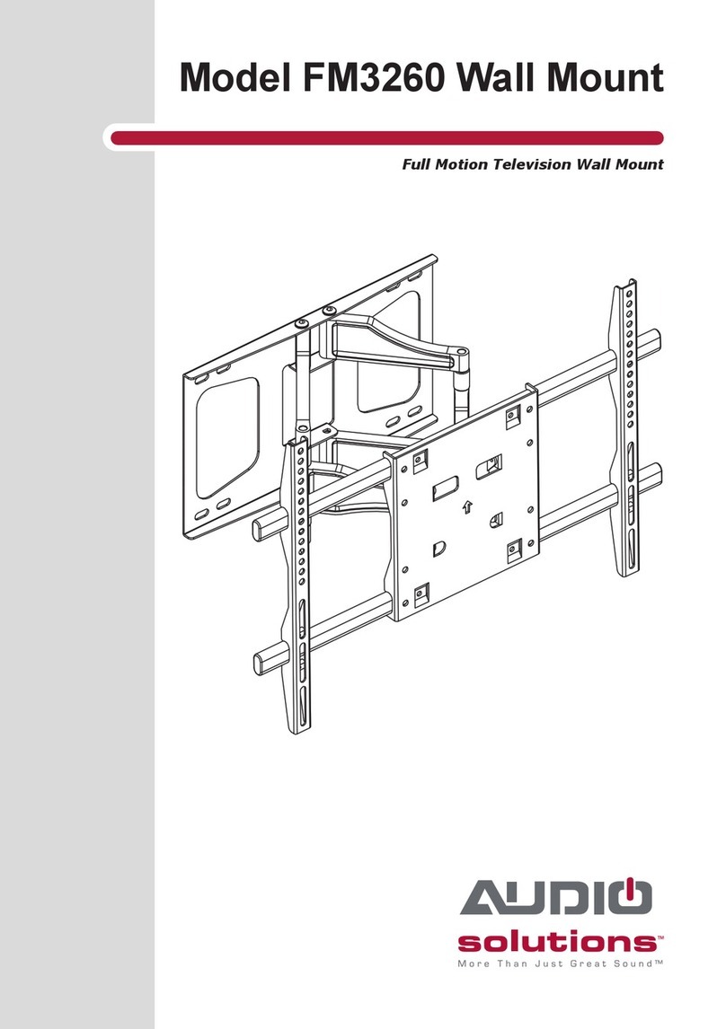 Audio Solutions FM3260 instruction manual