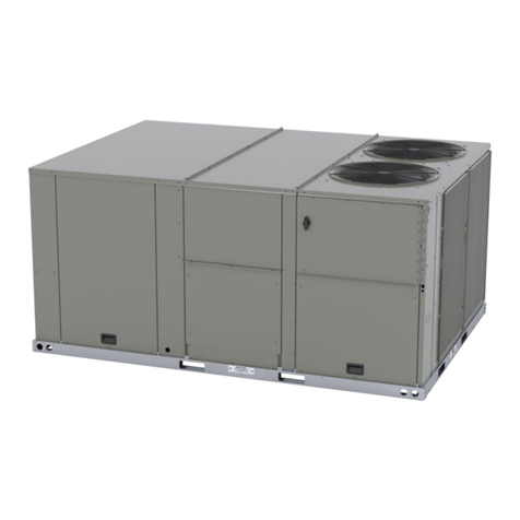 Trane Precedent TSJ072A Installation and operating instructions