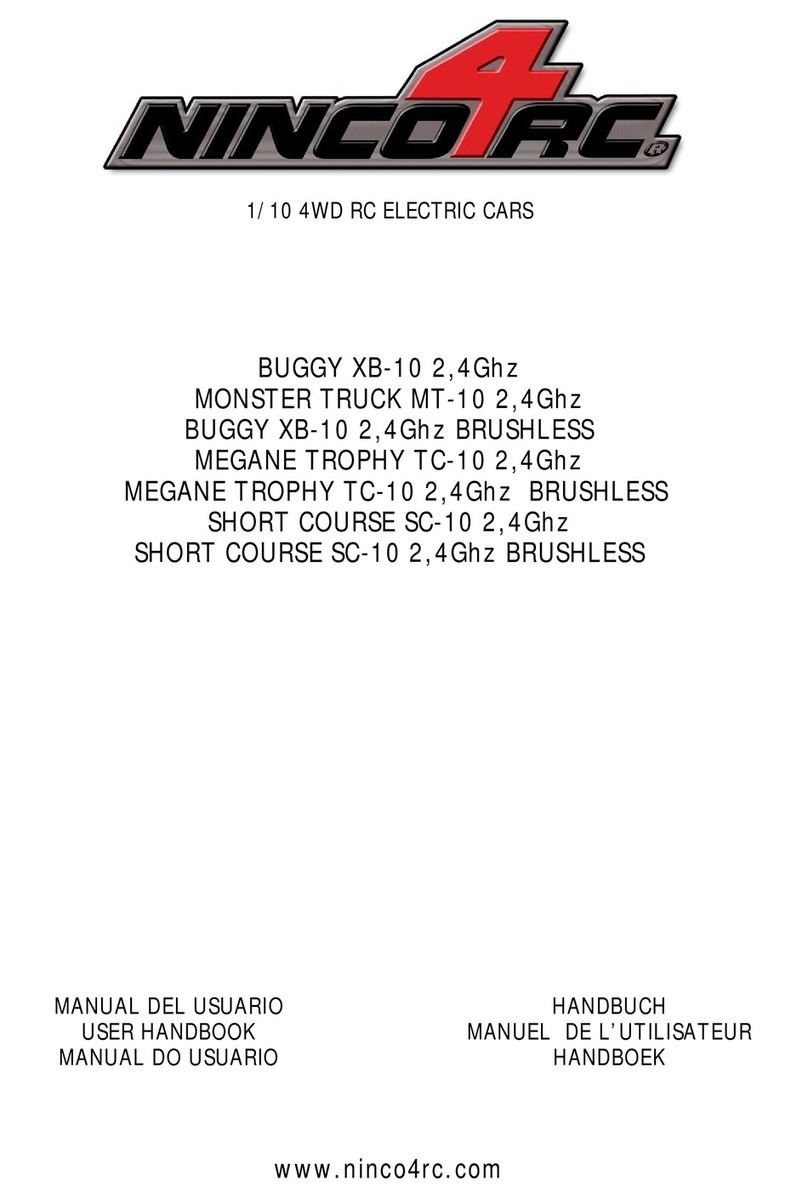 ninco4rc BUGGY XB-10 Instruction Manual ninco4rc BUGGY XB-10 Instruction Manual