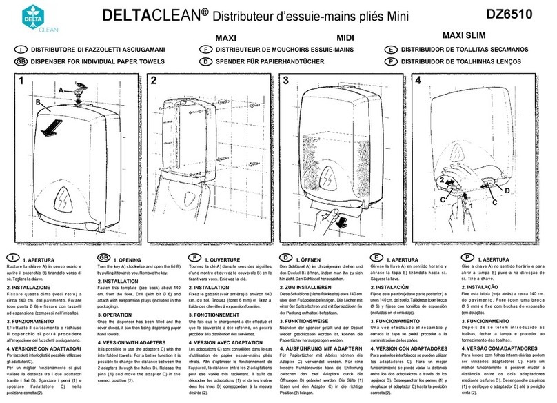 Delta Clean DZ6511 quick start guide