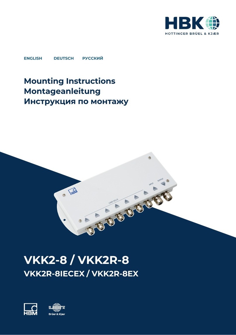 NBK VKK2-8 Mounting instructions