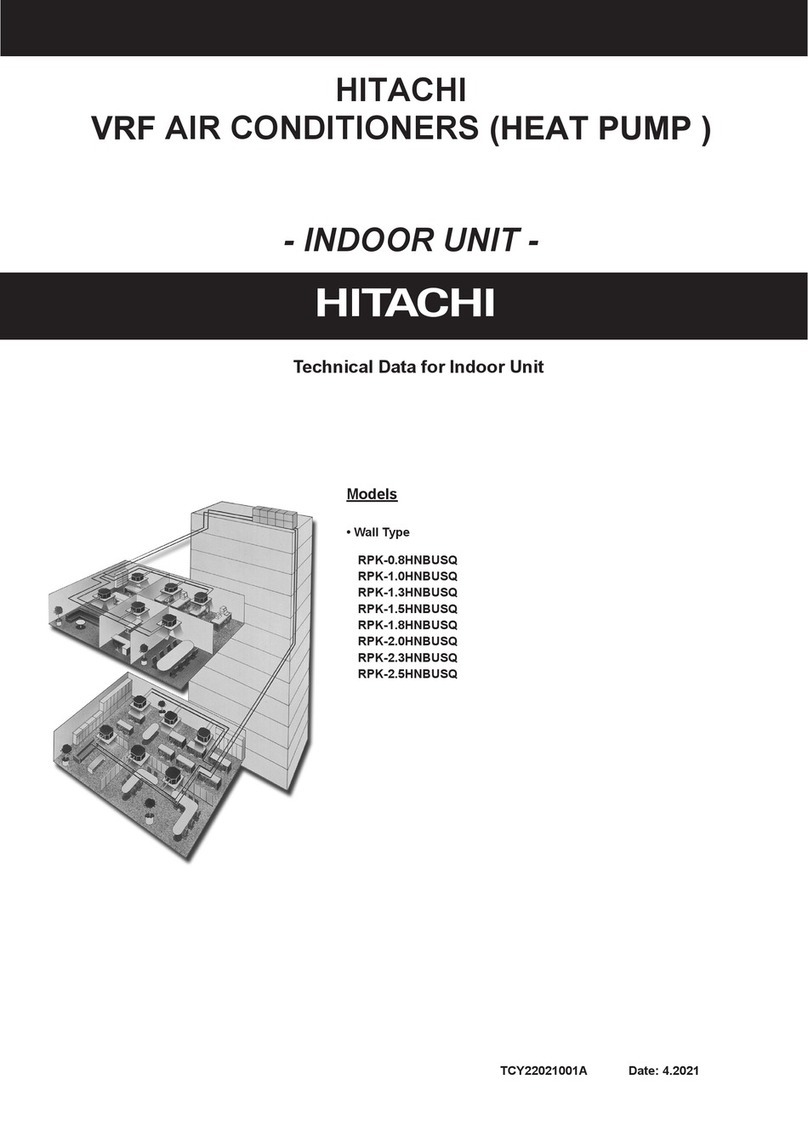 Hitachi RPK-0.8HNBUSQ User manual