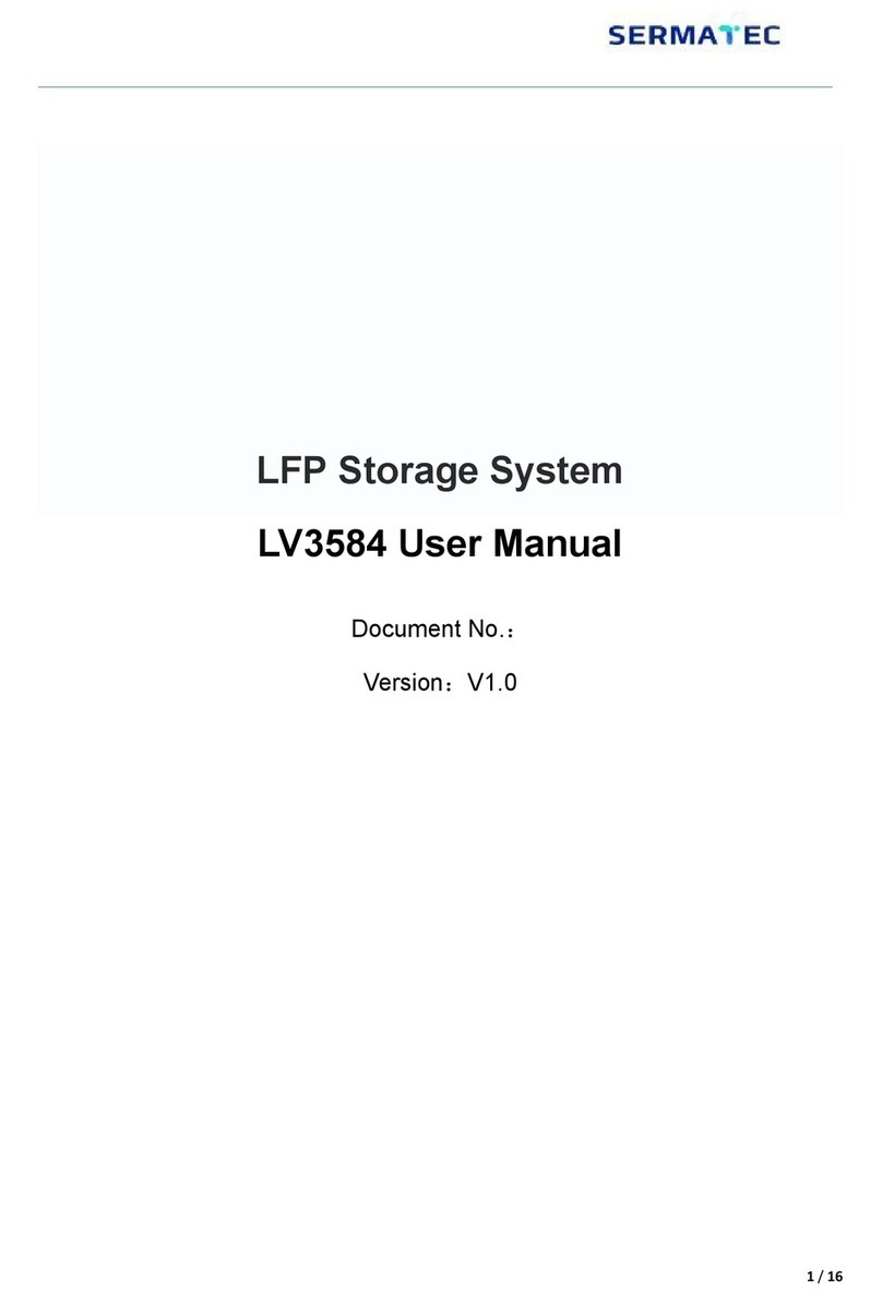 Sermatec LV3584 user manual