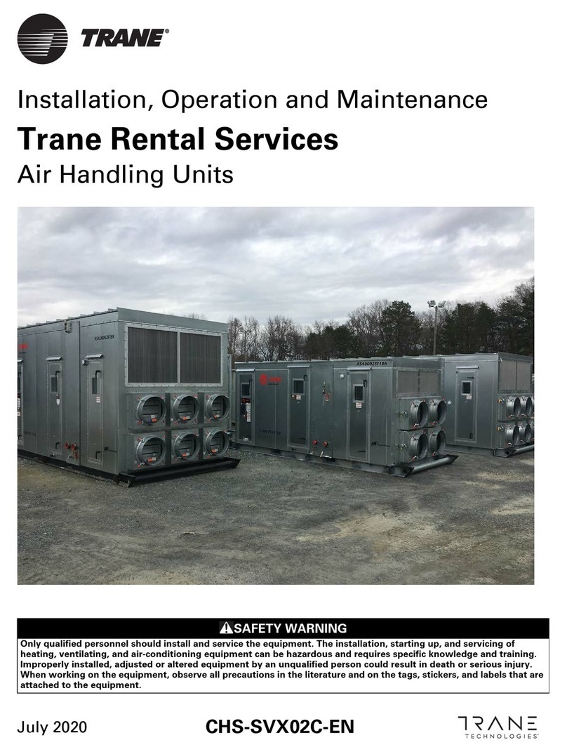 Trane TCCA Owner's manual