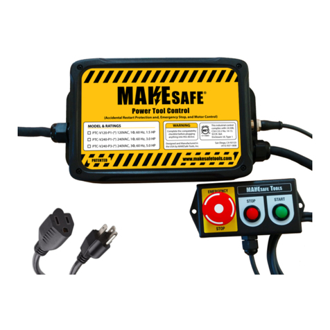 MAKESafe Tools PTC Series User manual