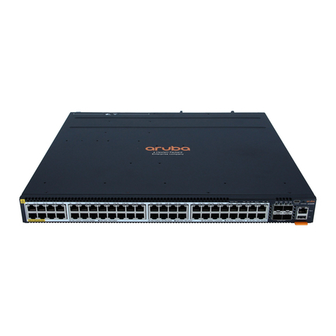 HP aruba 6300M Owner's manual