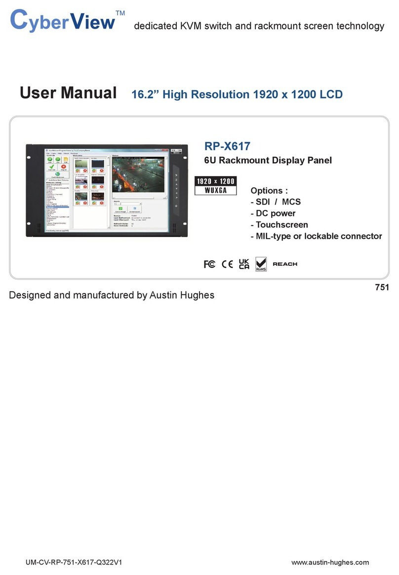 CyberView RP-X617 User manual