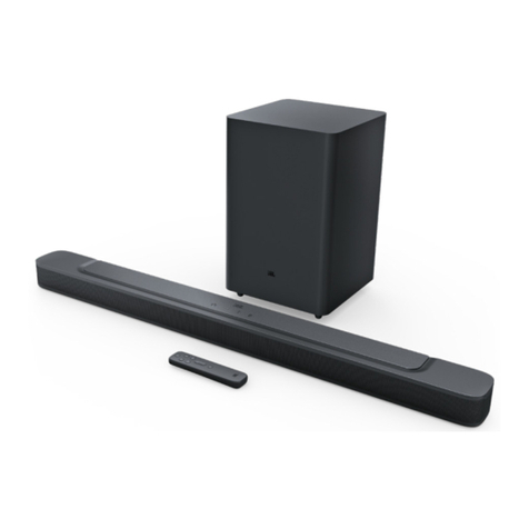 Harman JBL BAR 2.1 DEEP BASS MK2 User manual