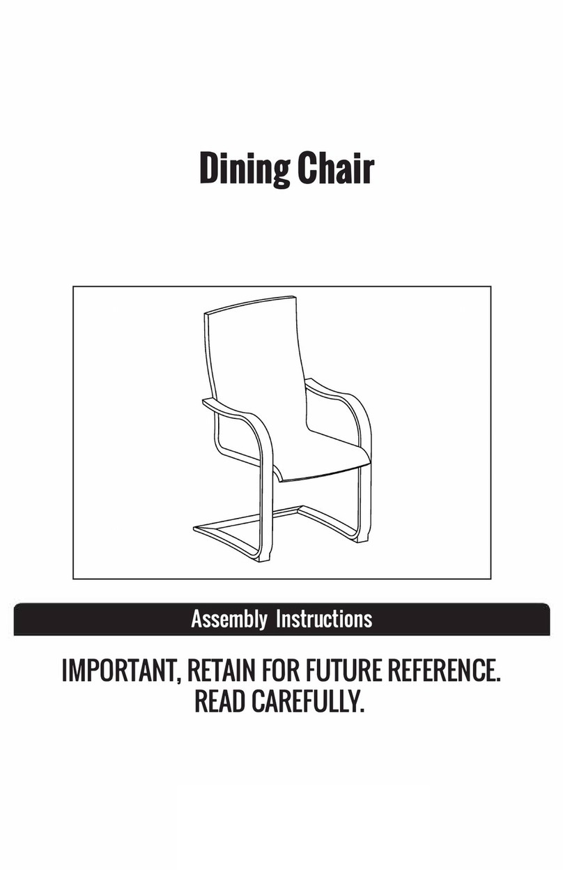 RST Barcelo OP-PETS6-BAR-Chairs Assembly instructions RST Barcelo OP-PETS6-BAR-Chairs Assembly instructions