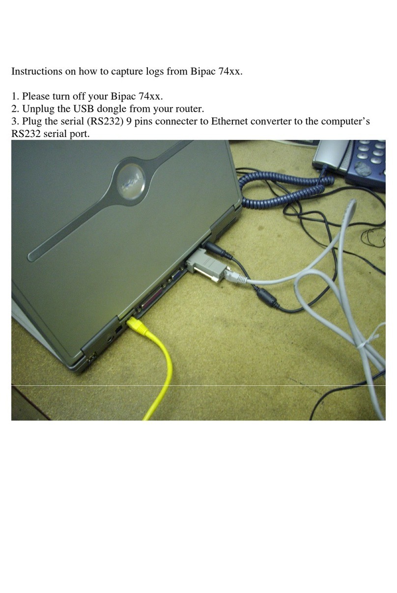 Billion Bipac 74 Series User manual