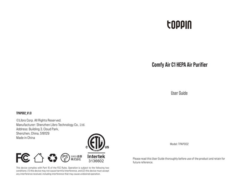 TOPPIN Comfy Air C1 user guide