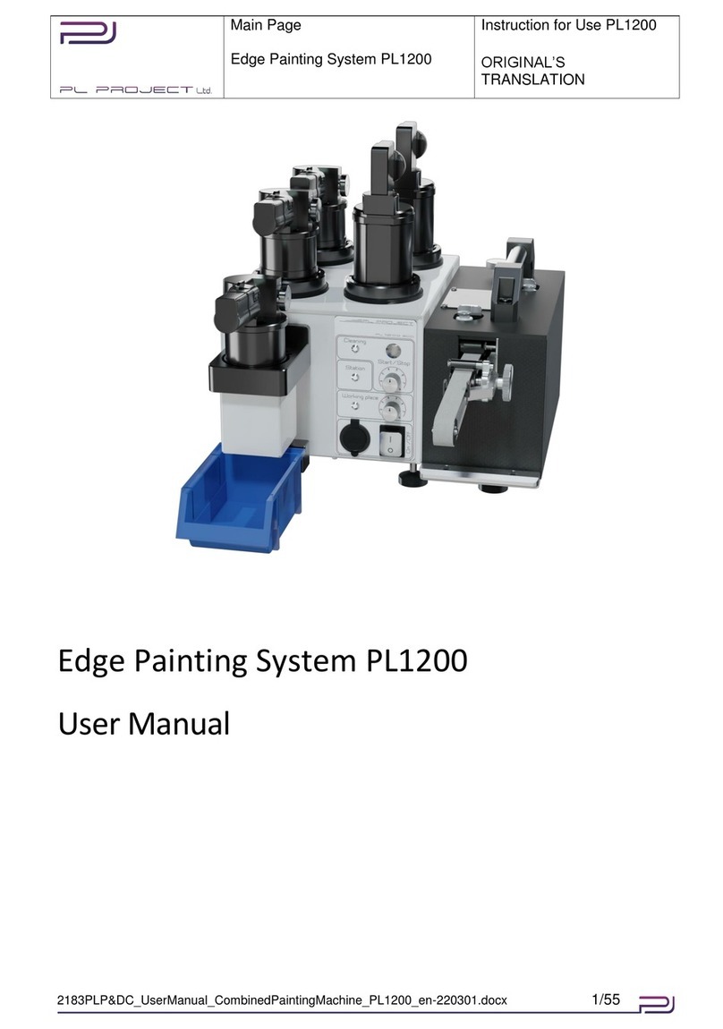 PL Project PL1200 user manual