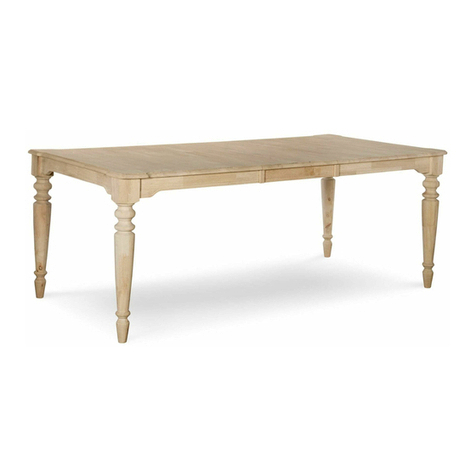 Unfinished Furniture of Wilmington T-14060X User manual Unfinished Furniture of Wilmington T-14060X User manual