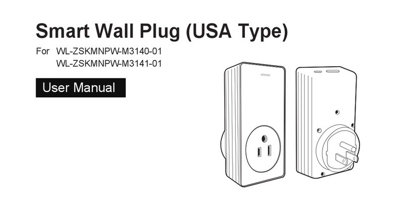 Wulian WL-ZSKMNPW-M3140-01 User manual