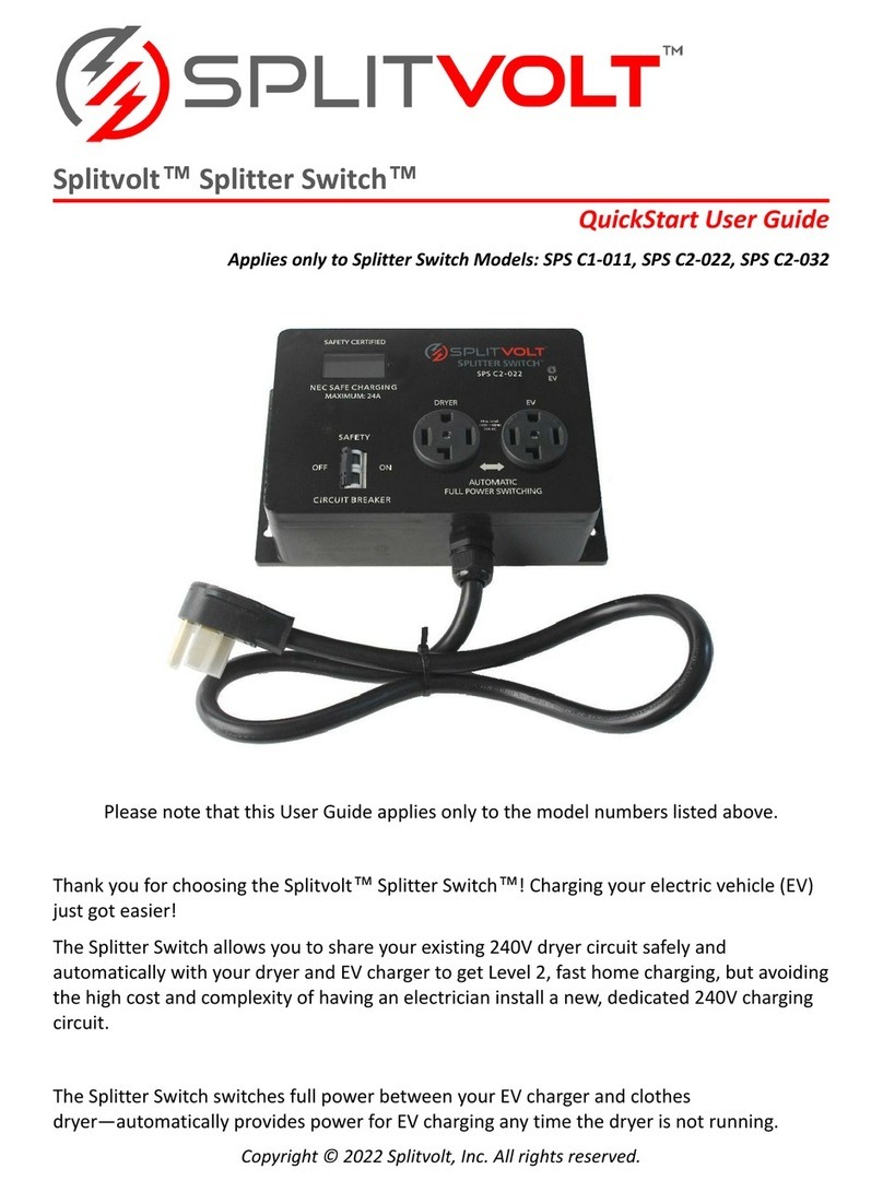 Splitvolt SPS C1-011 Quick start user guide