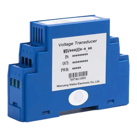 Mianyang Weibo Electronic WB Series user manual