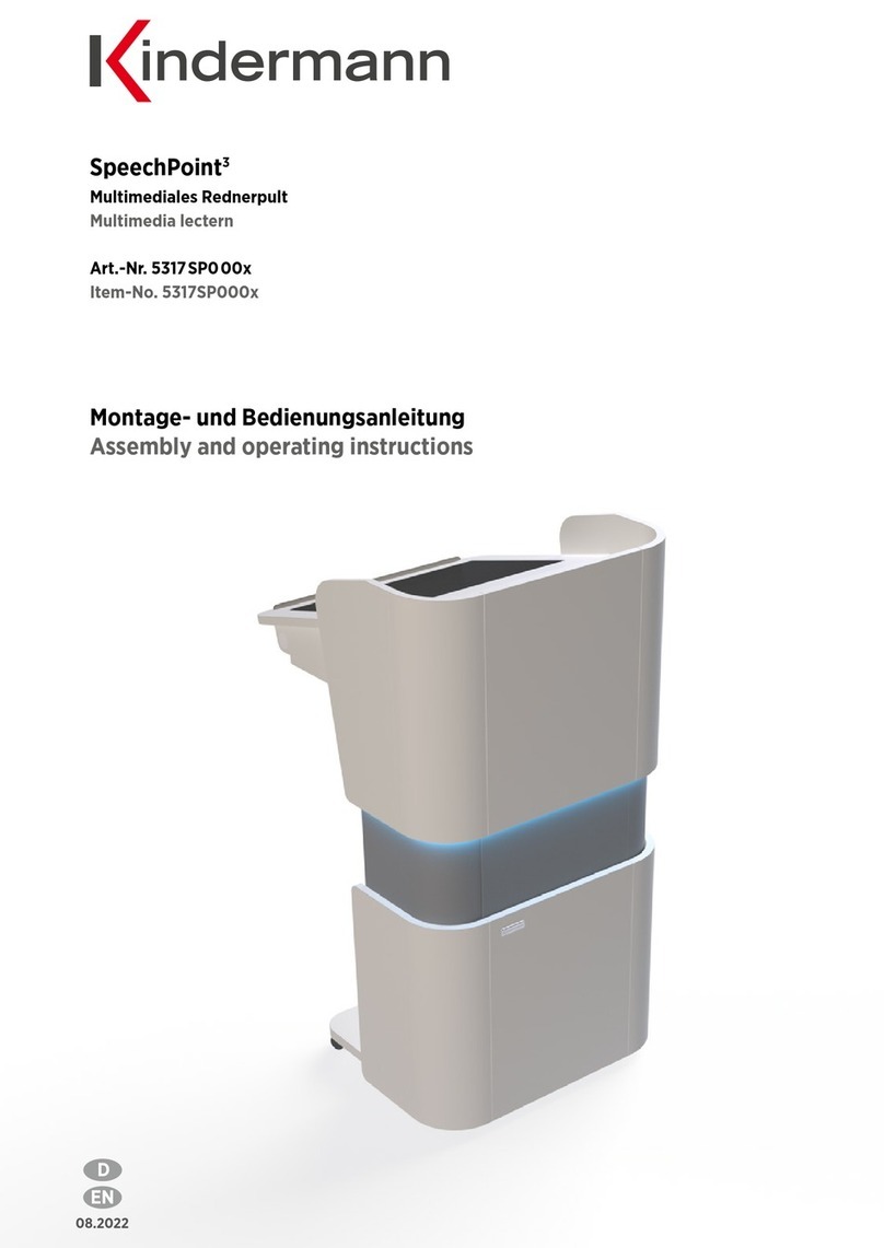 Kindermann SpeechPoint3 User manual