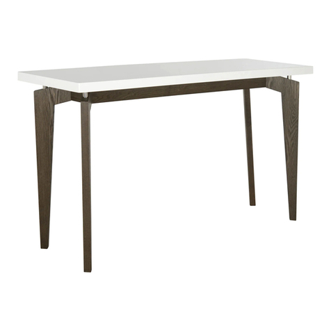 Safavieh Furniture Josef FOX4222 quick start guide Safavieh Furniture Josef FOX4222 quick start guide