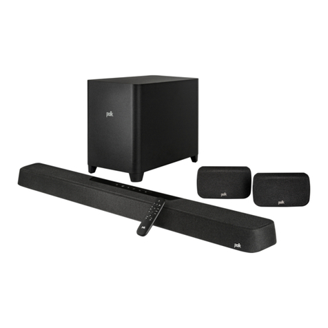 Polk Mono MagniFi Max AX SR User manual