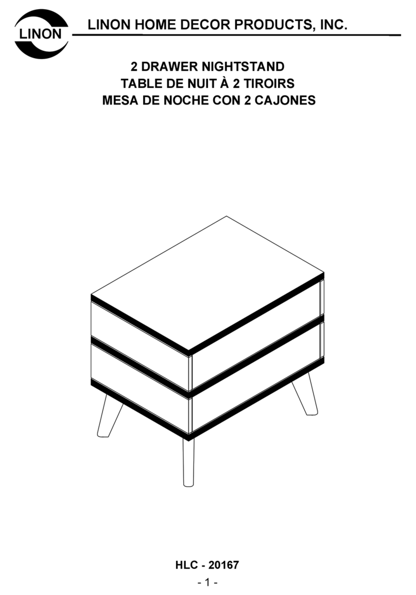 Linon HLC - 20167 manual