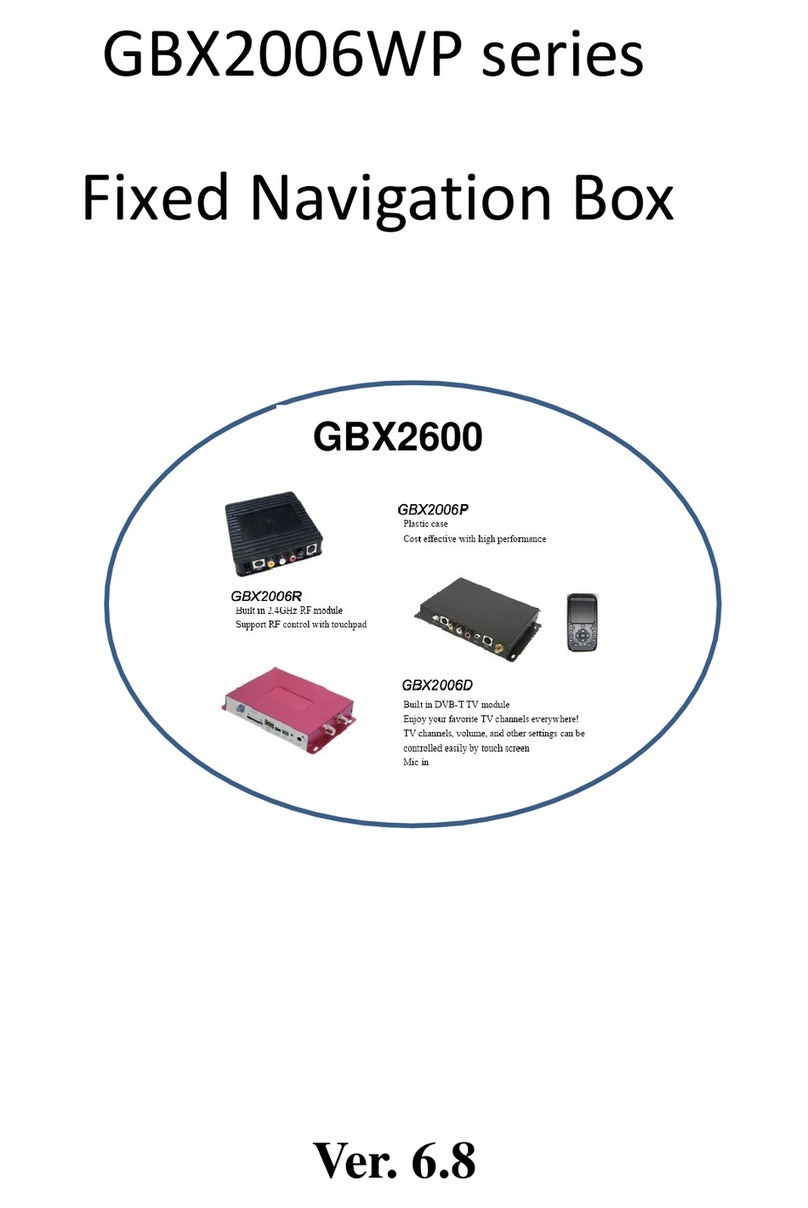 GDIC GBX2006WP Series user manual