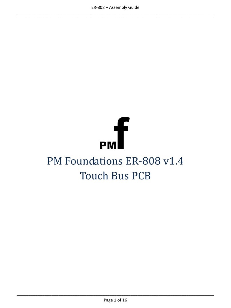 PMFoundations ER-808 Assembly guide