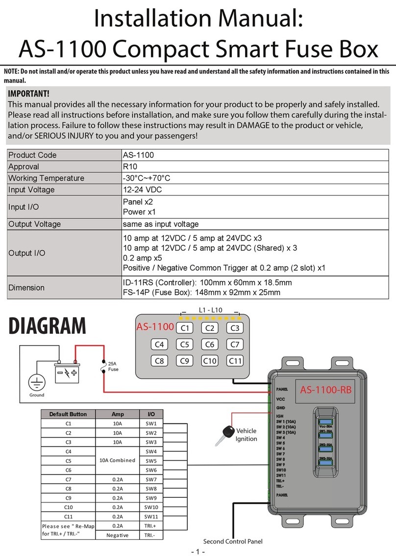 Abrams AS-1100 User manual