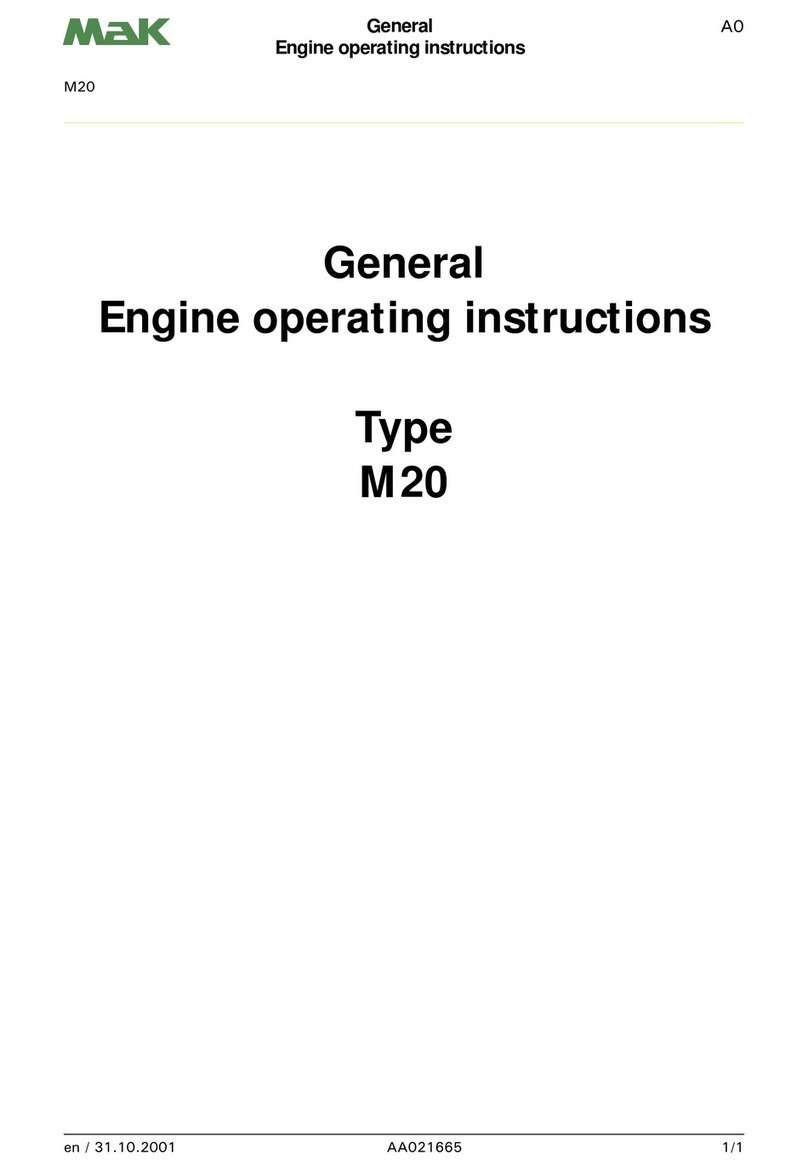 MAK M20 User manual