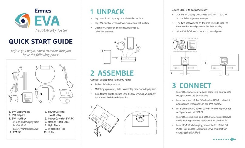 Emmes EVA quick start guide