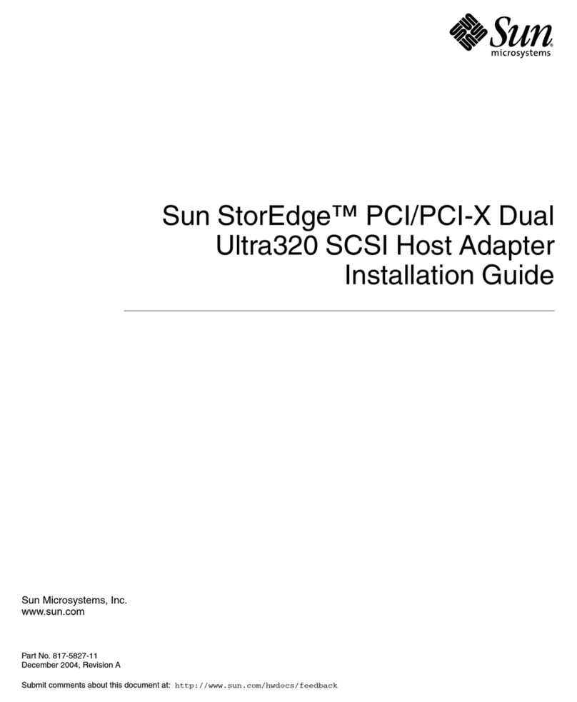 Sun Microsystems StorEdge User manual