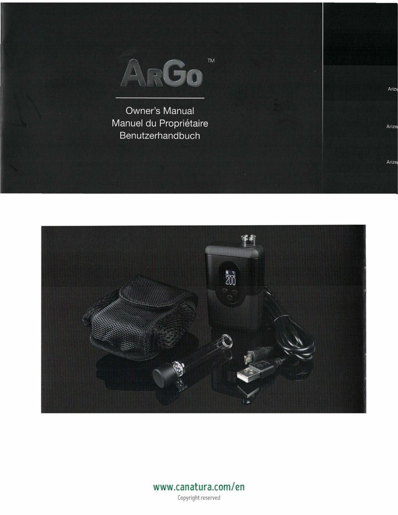 Canatura ArGo User manual