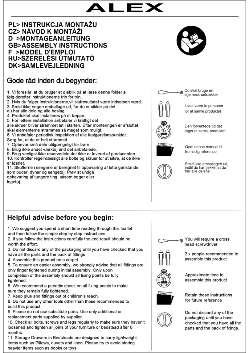 LittleHugs ALEX User manual