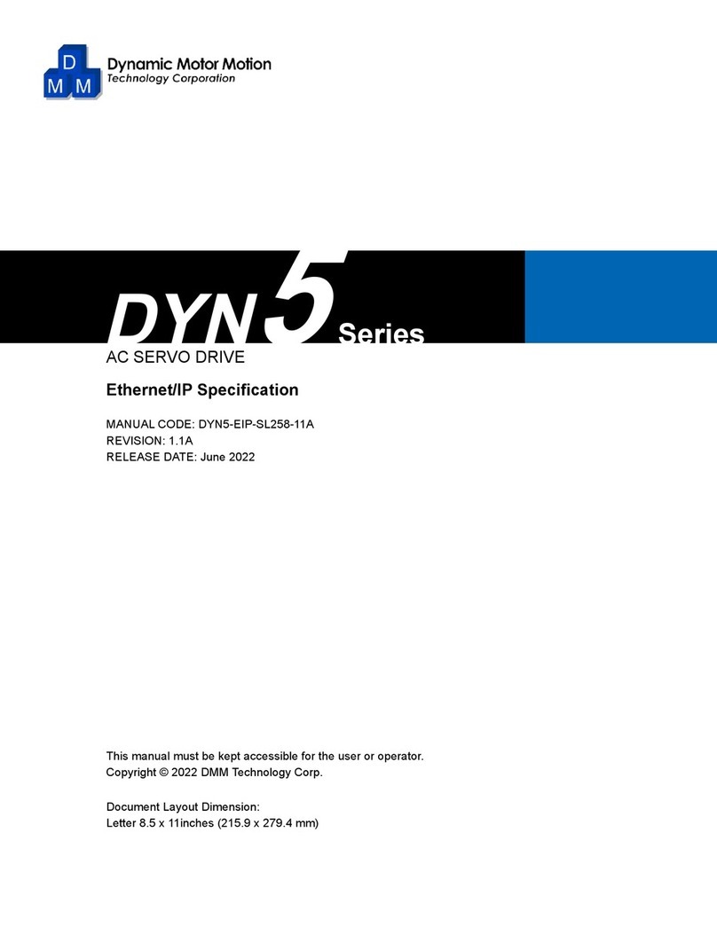 DMM DYN 5 Series manual