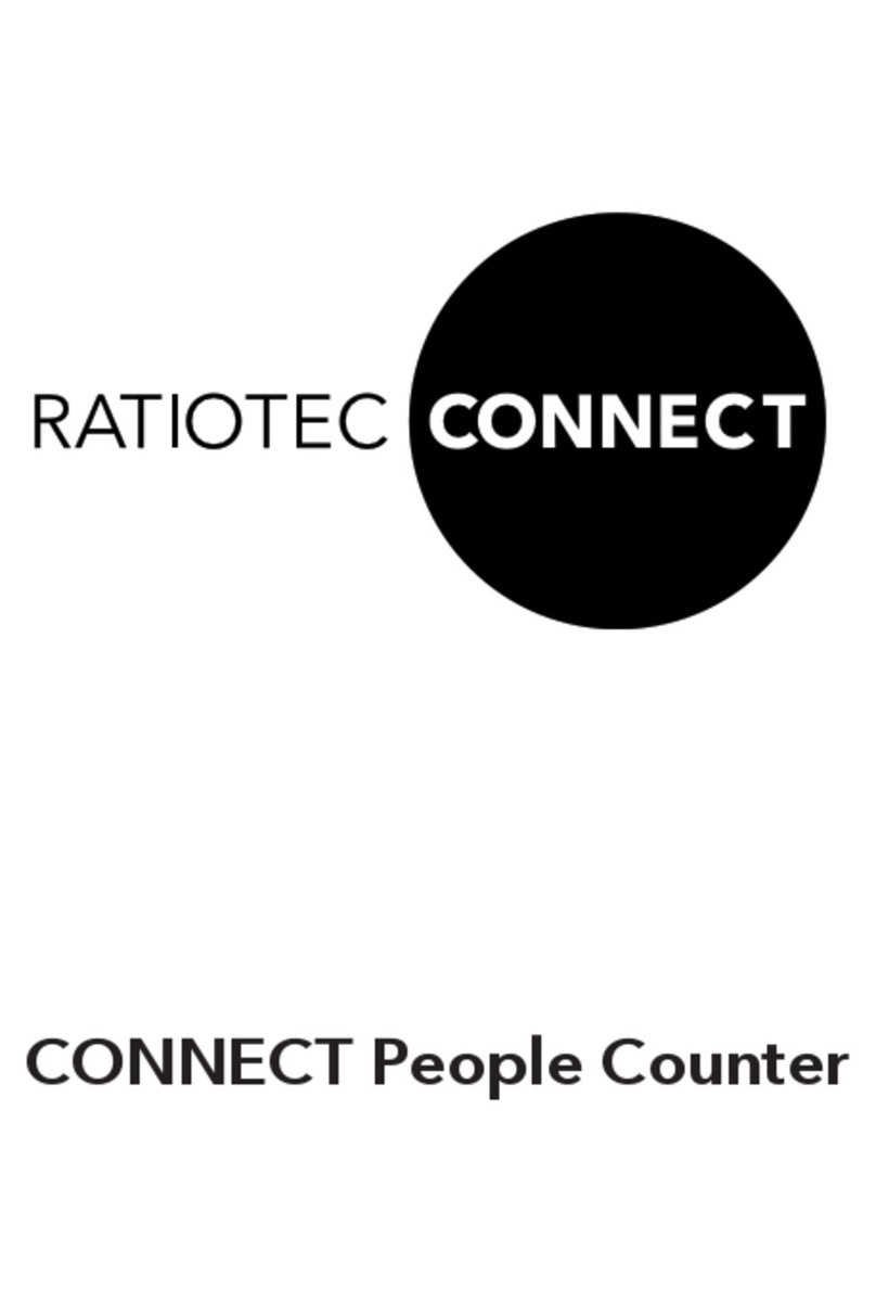 ratiotec CONNECT People Counter manual