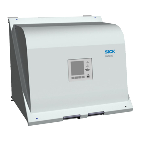 SICK GMS840 ADDENDUM TO OPERATING INSTRUCTIONS SICK GMS840 ADDENDUM TO OPERATING INSTRUCTIONS