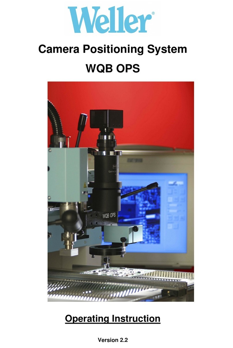 Cooper Tools Weller WQB OPS User manual