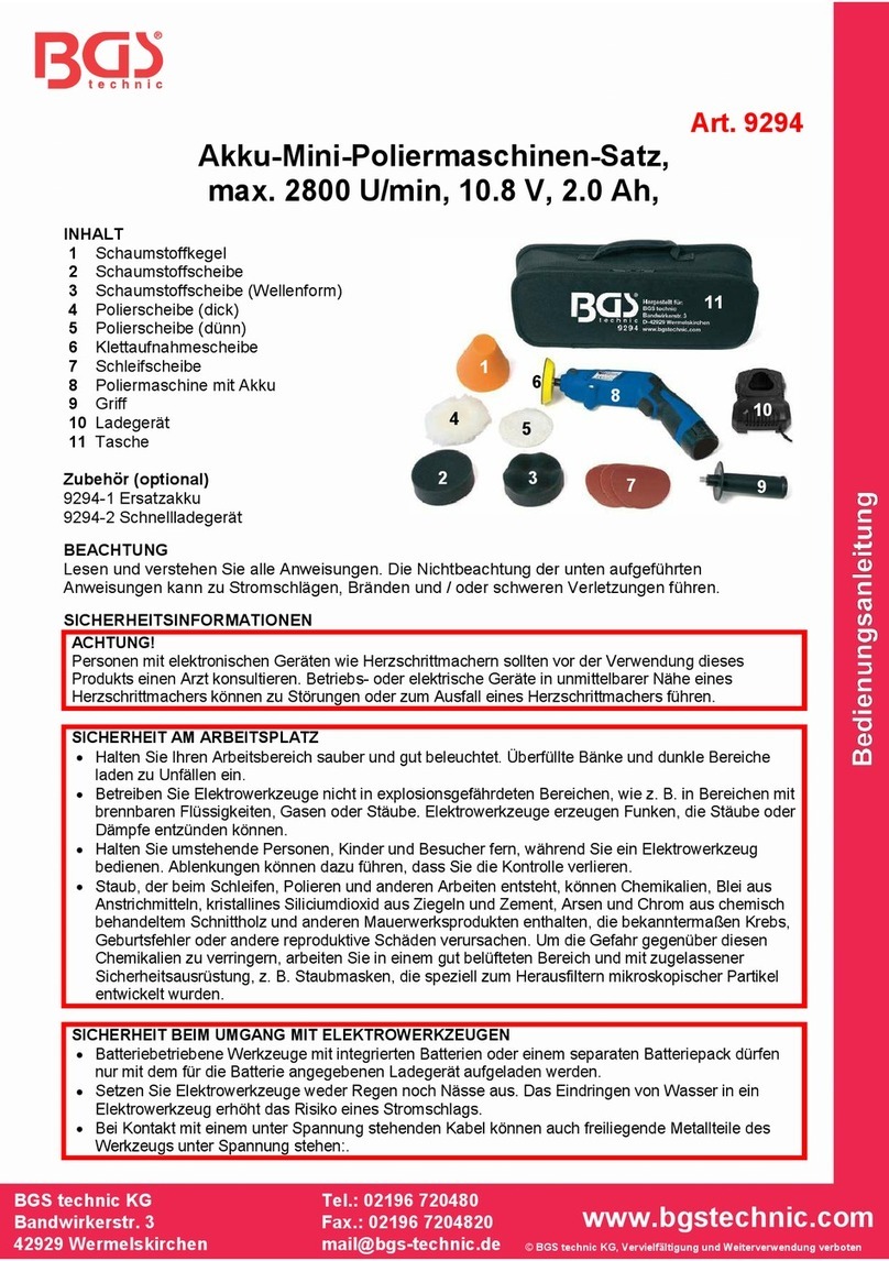 BAS technic 9294 manual