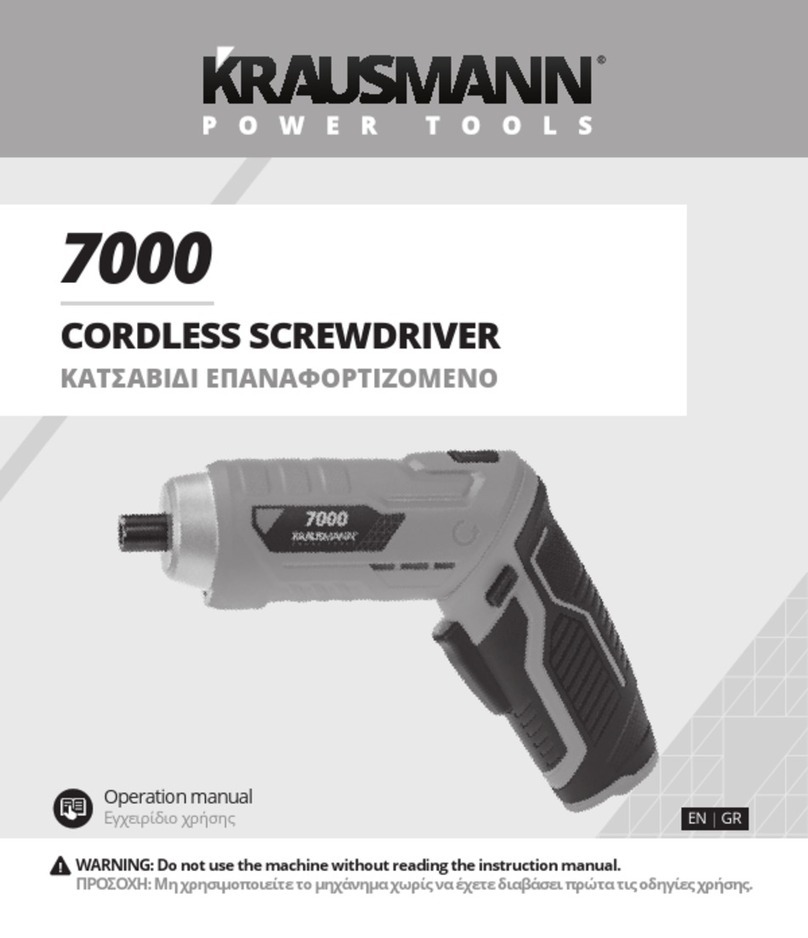 KRAUSMANN 7000 Operation manual