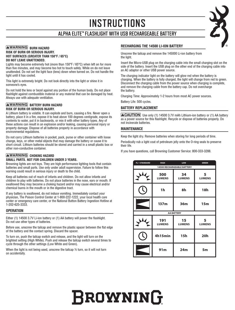 Browning ALPHA ELITE User manual