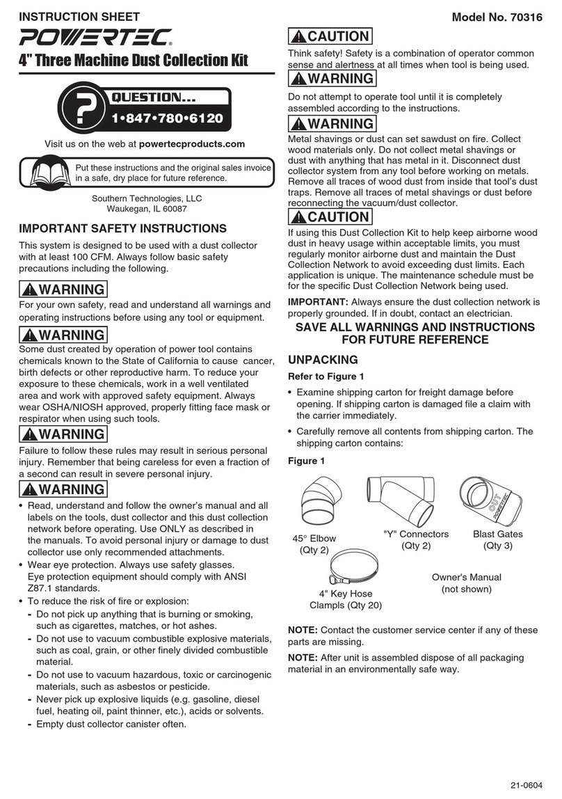 Power Tec 70316 instruction sheet