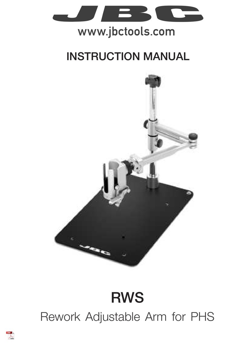 jbc RWS instruction manual