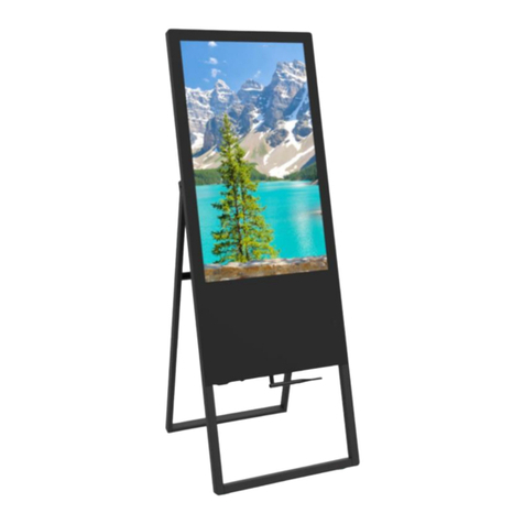 Displays2go DGAFNT43 user manual