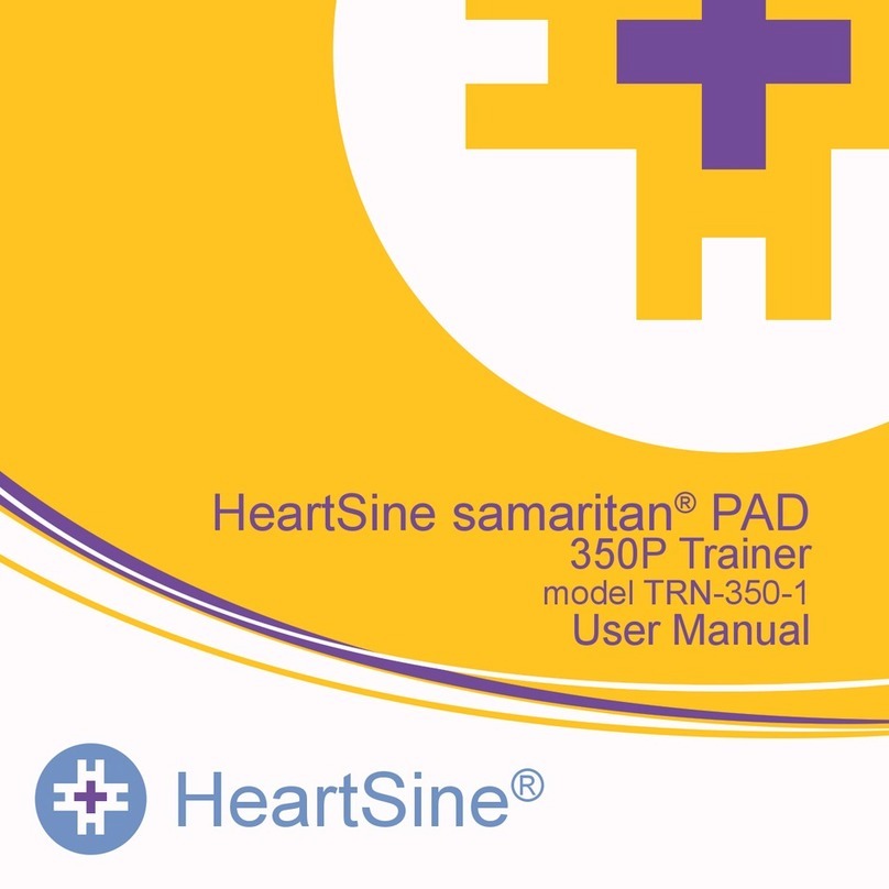 HeartSine samaritan PAD 350P Trainer user manual