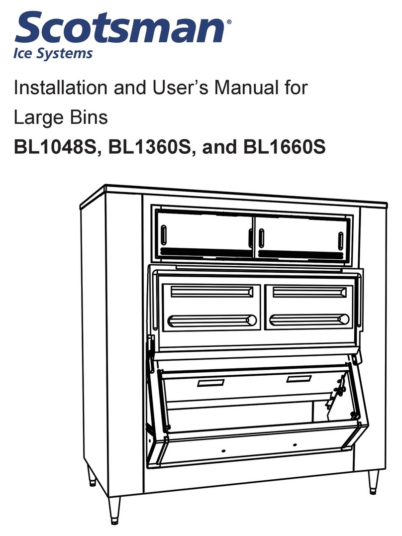 Scotsman BL1048S Installation and user manual