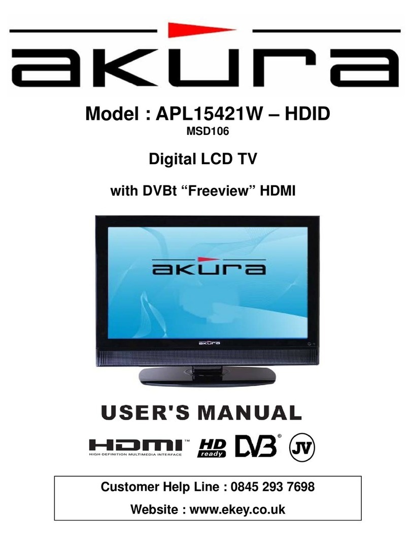 Akura APL15421W-HDID User manual