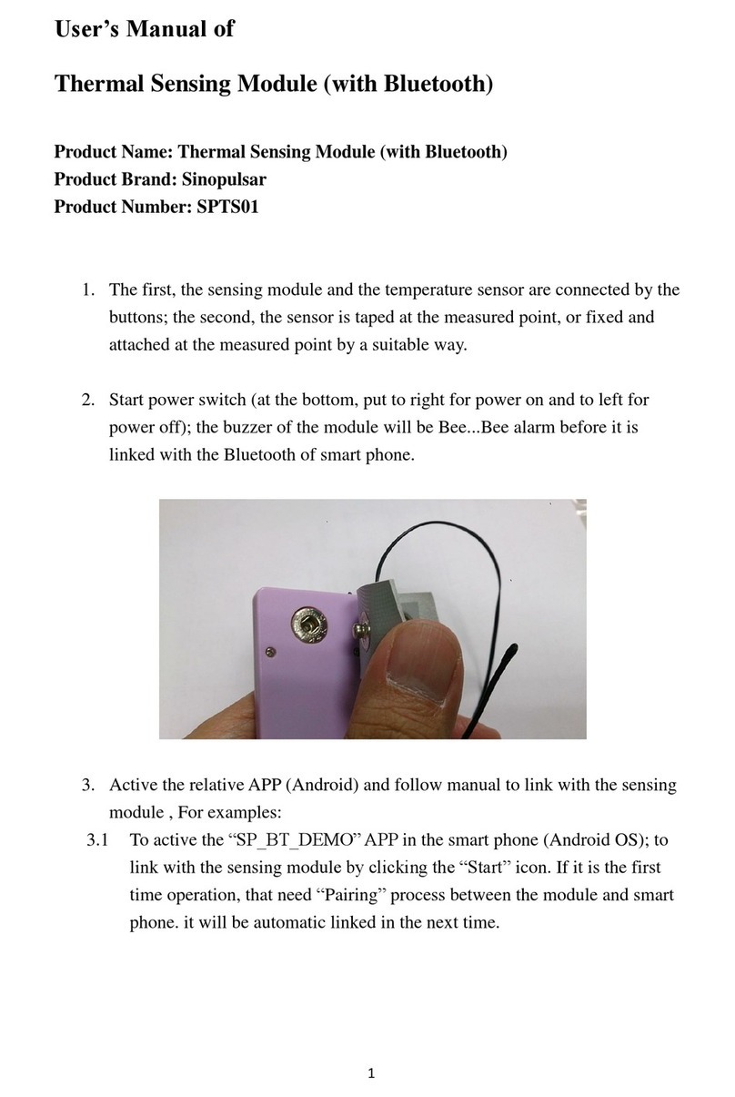 Sinopulsar SPTS01 user manual
