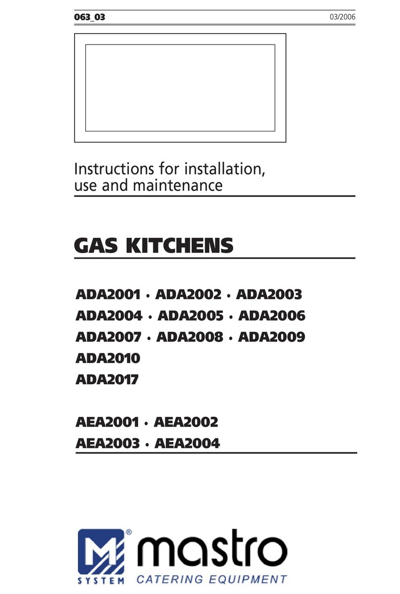 M-system Mastro ADA2001 Instructions for installation, use and maintenance