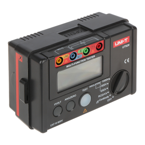 Unit UT526 operating manual