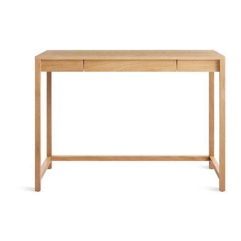 BluDot Open Plan Desk Quick start guide
