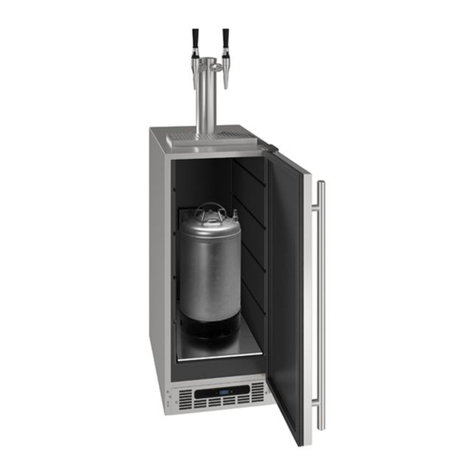 U-Line UCDE215 Installation manual